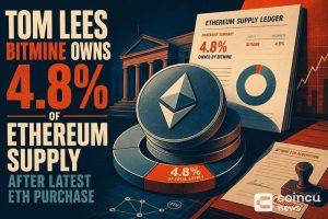 Tom Lee's Bitmine Owns 4.8% of Ethereum Supply After Latest ETH Purchase