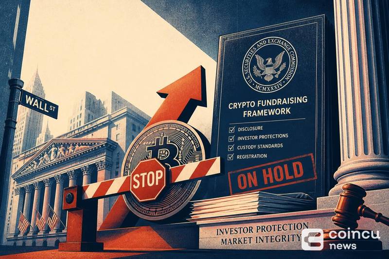 Wall Street Pushback Halts SEC Crypto Fundraising Framework