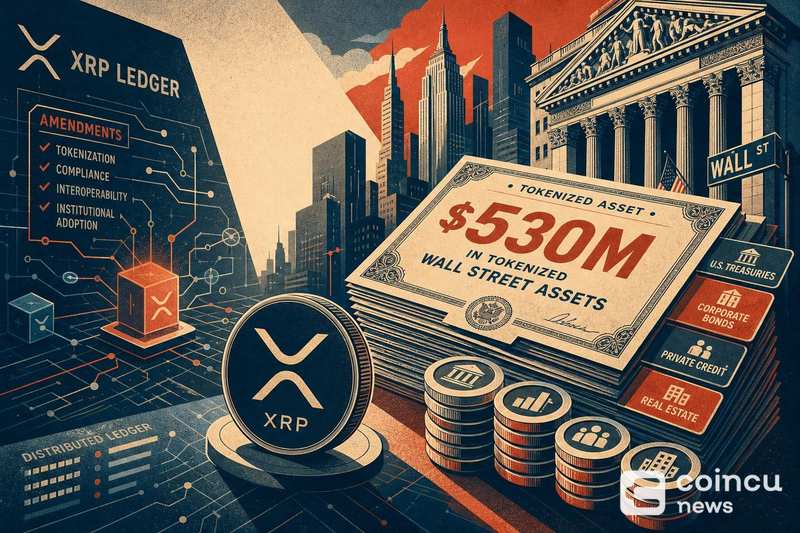 New XRP Ledger Amendments Target $530M in Tokenized Wall Street Assets 1 New XRP Ledger Amendments Target $530M in Tokenized Wall Street Assets
