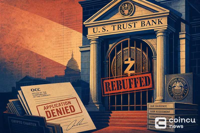 Zerohash Rebuffed in U.S. Trust Bank Bid as Crypto Charter Scrutiny Deepens
